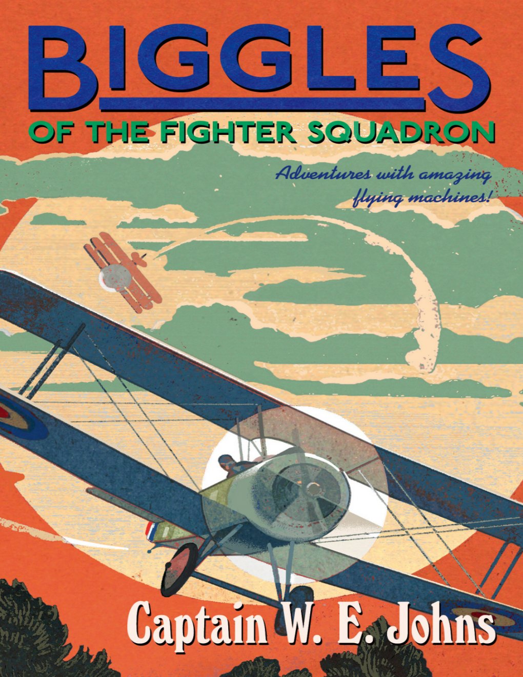 Cover of Biggles of the Fighter Squadron