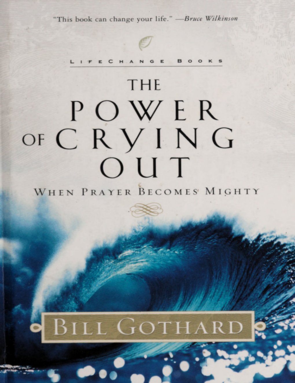 Cover of The power of crying out