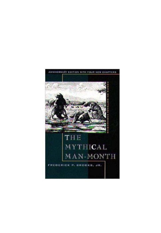 Cover of The Mythical Man-Month (1903)
