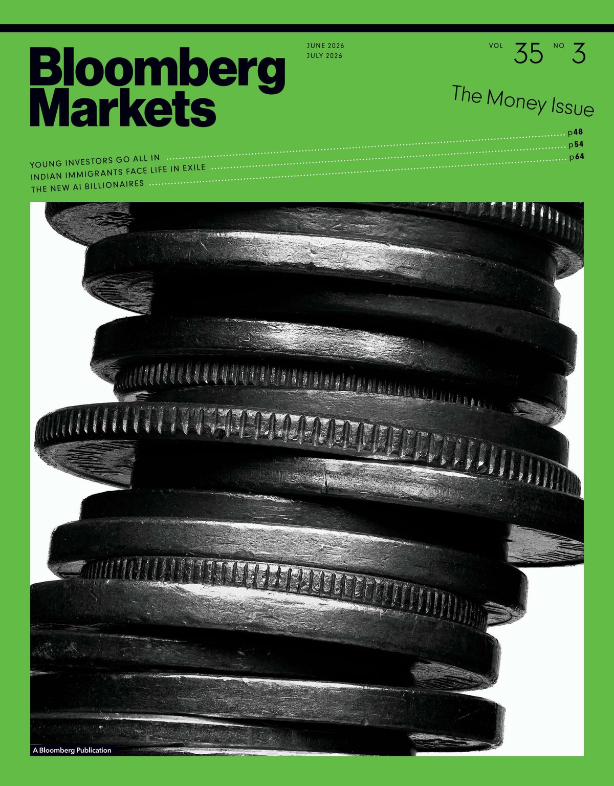 Cover of Bloomberg Markets Junejuly 2026