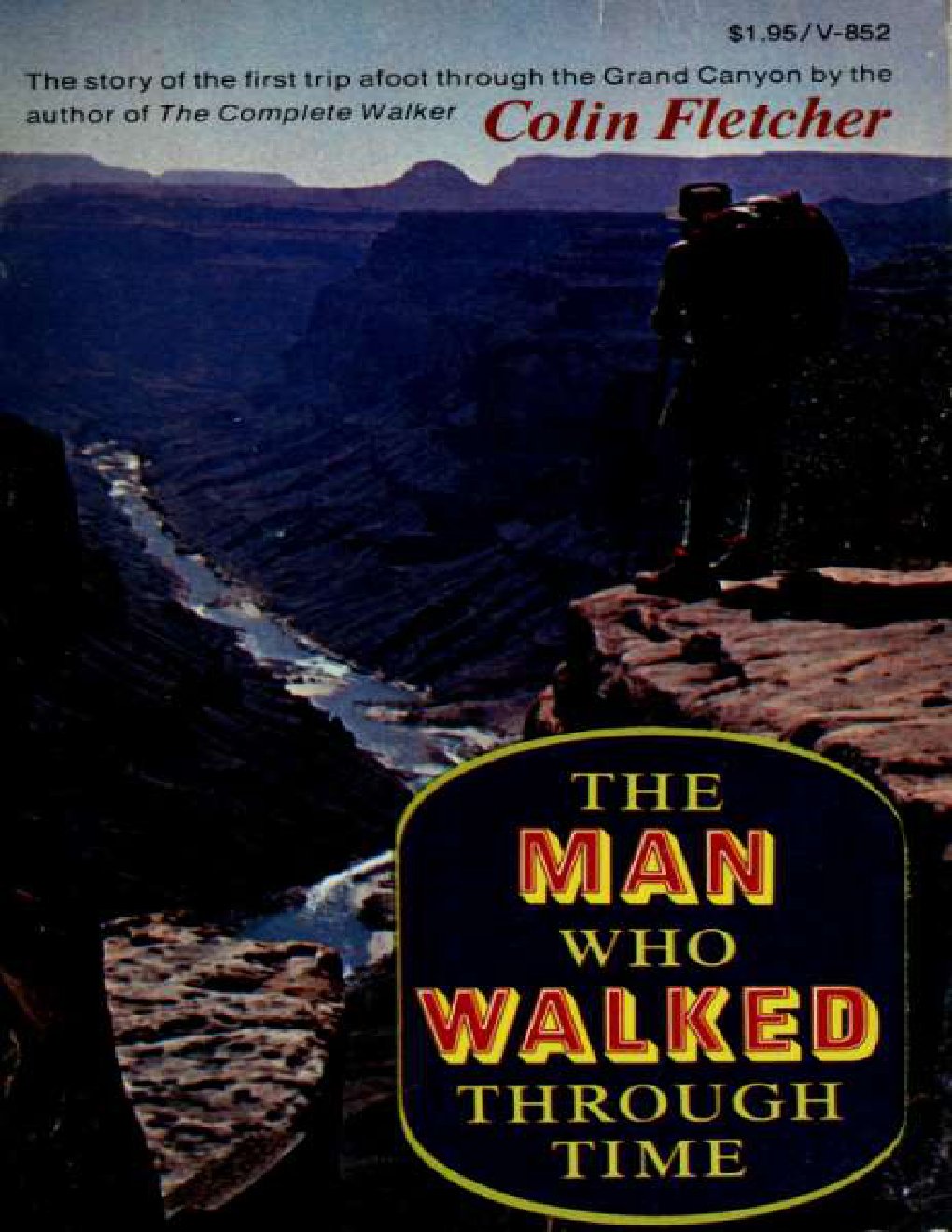 Cover of The man who walked through time