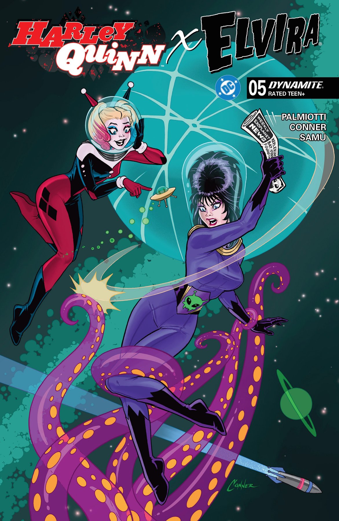 Harley Quinn X Elvira #5