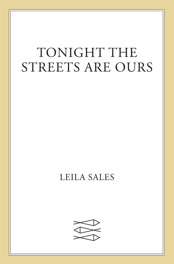 Cover of Tonight the Streets Are Ours