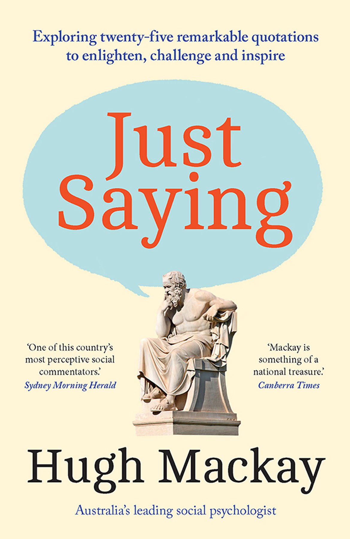 Cover of Just Saying (1731)