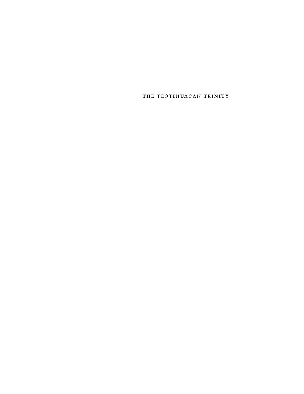 Cover of teotihuacan