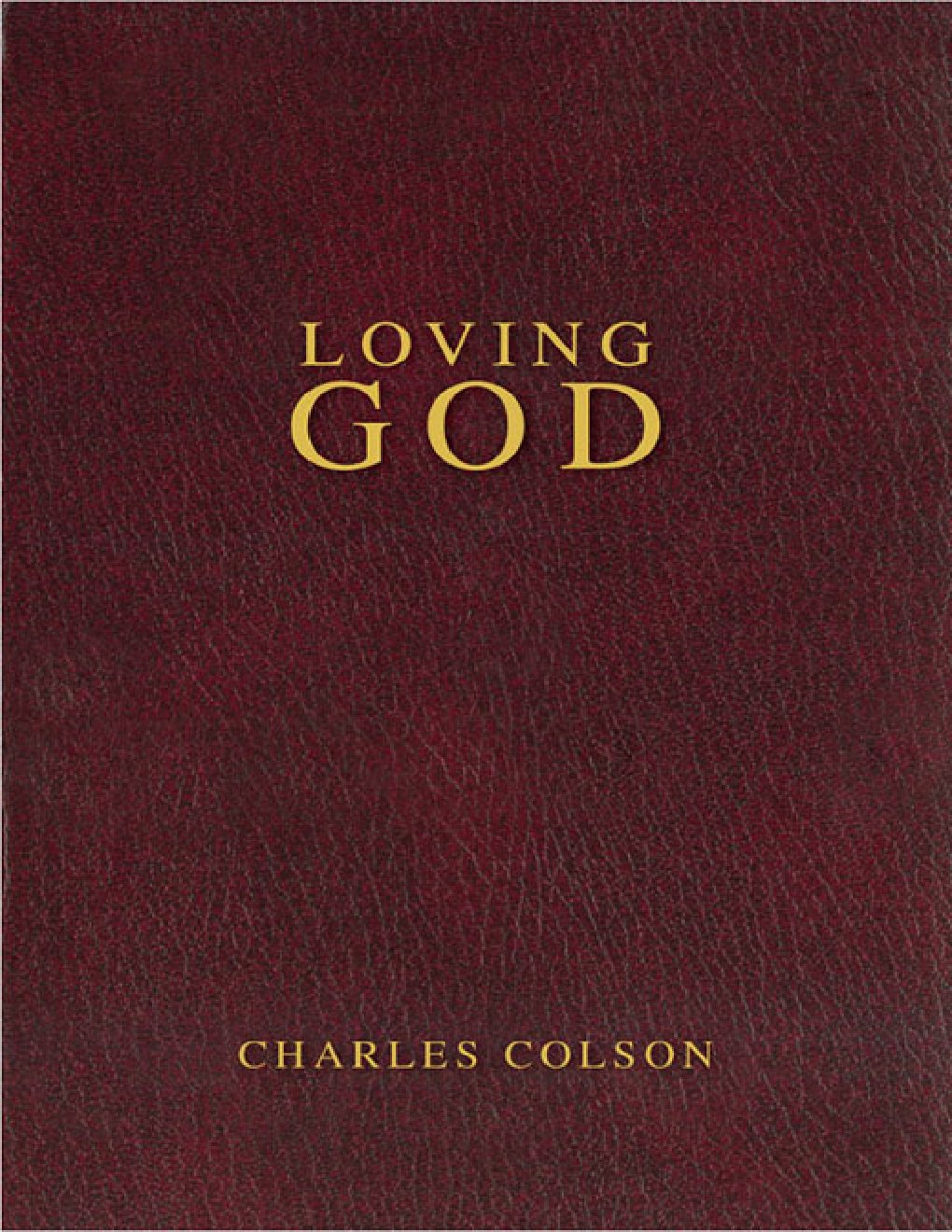 Cover of Loving God