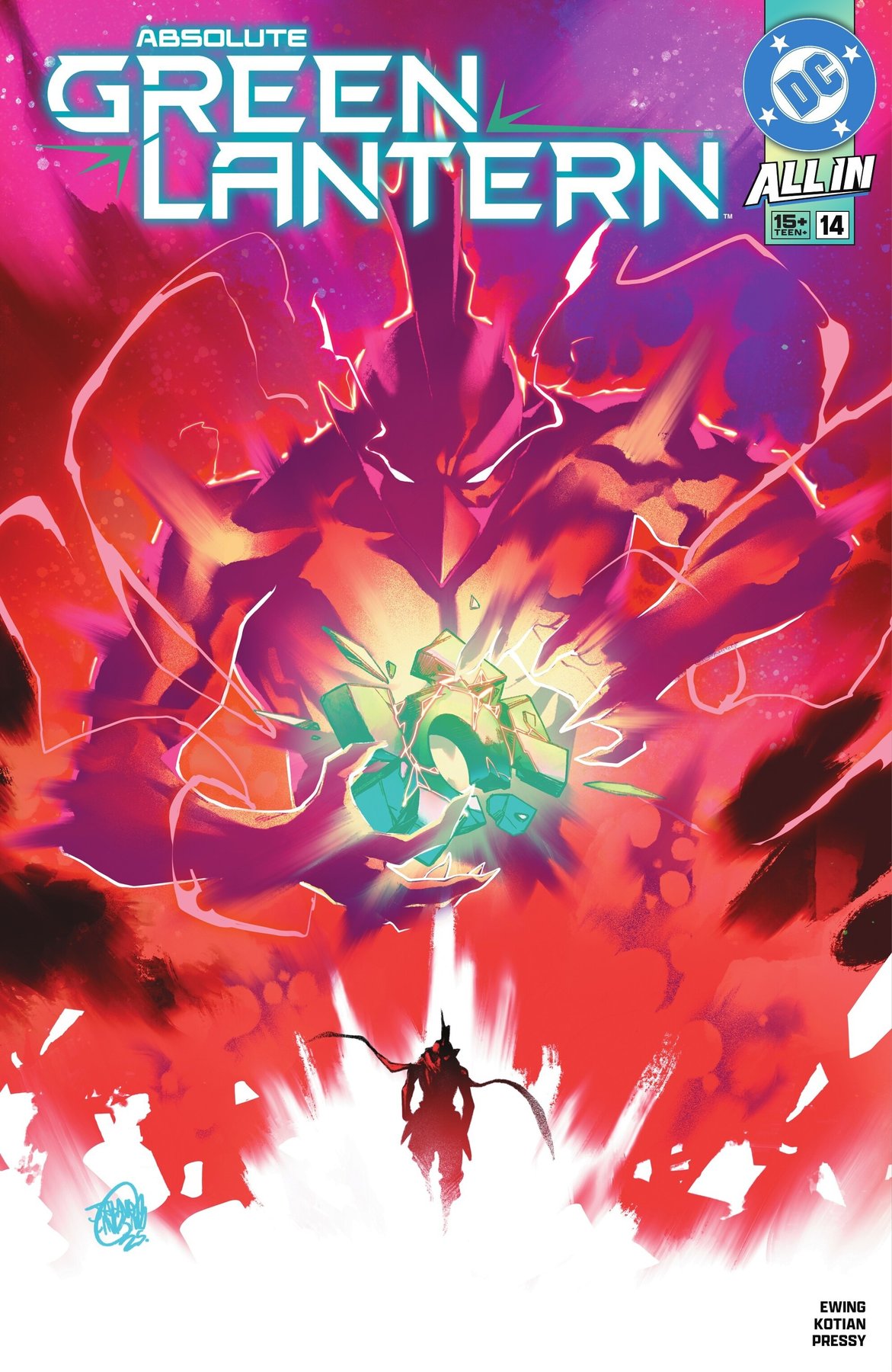 Cover of Absolute Green Lantern 014 (2026)