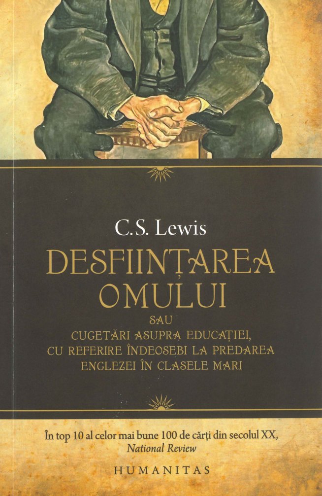 Cover of Desfiintarea omului Romanian Edition