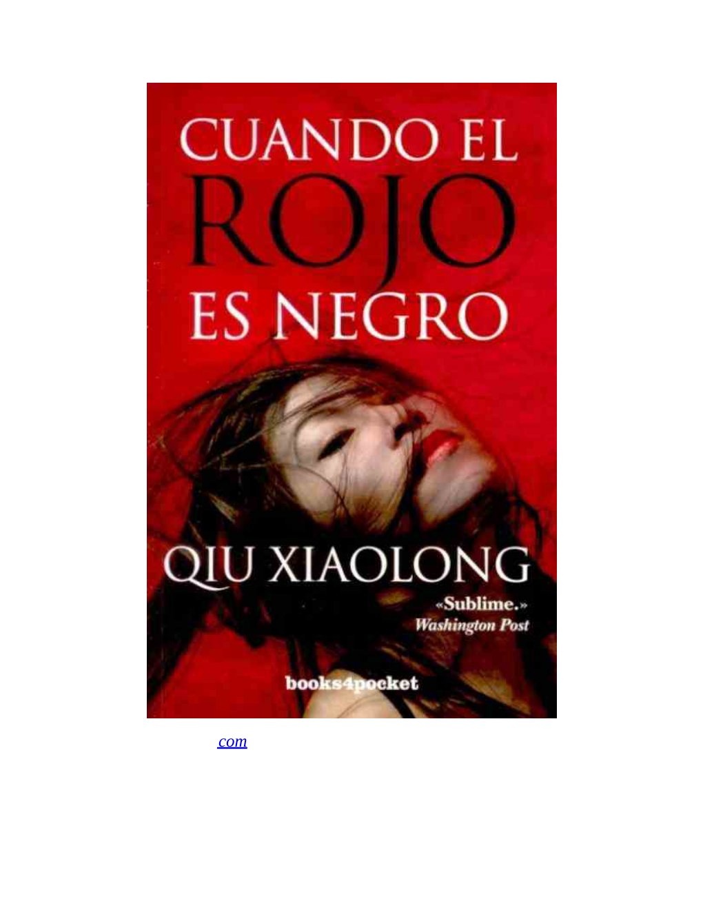 Cover of Cuando El Rojo Es Negro