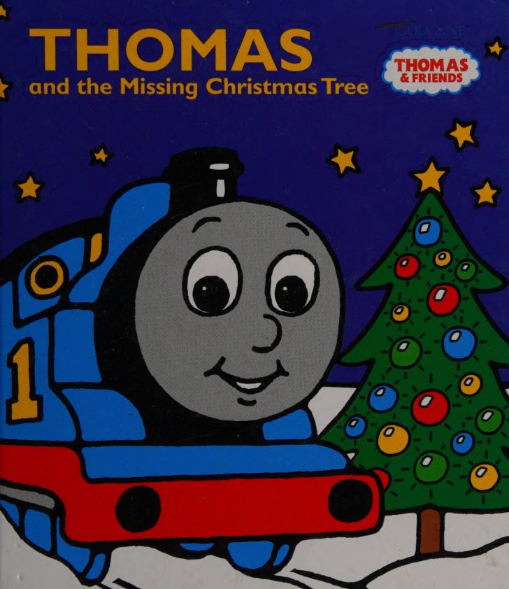 Cover of Thomas and the missing Christmas tree