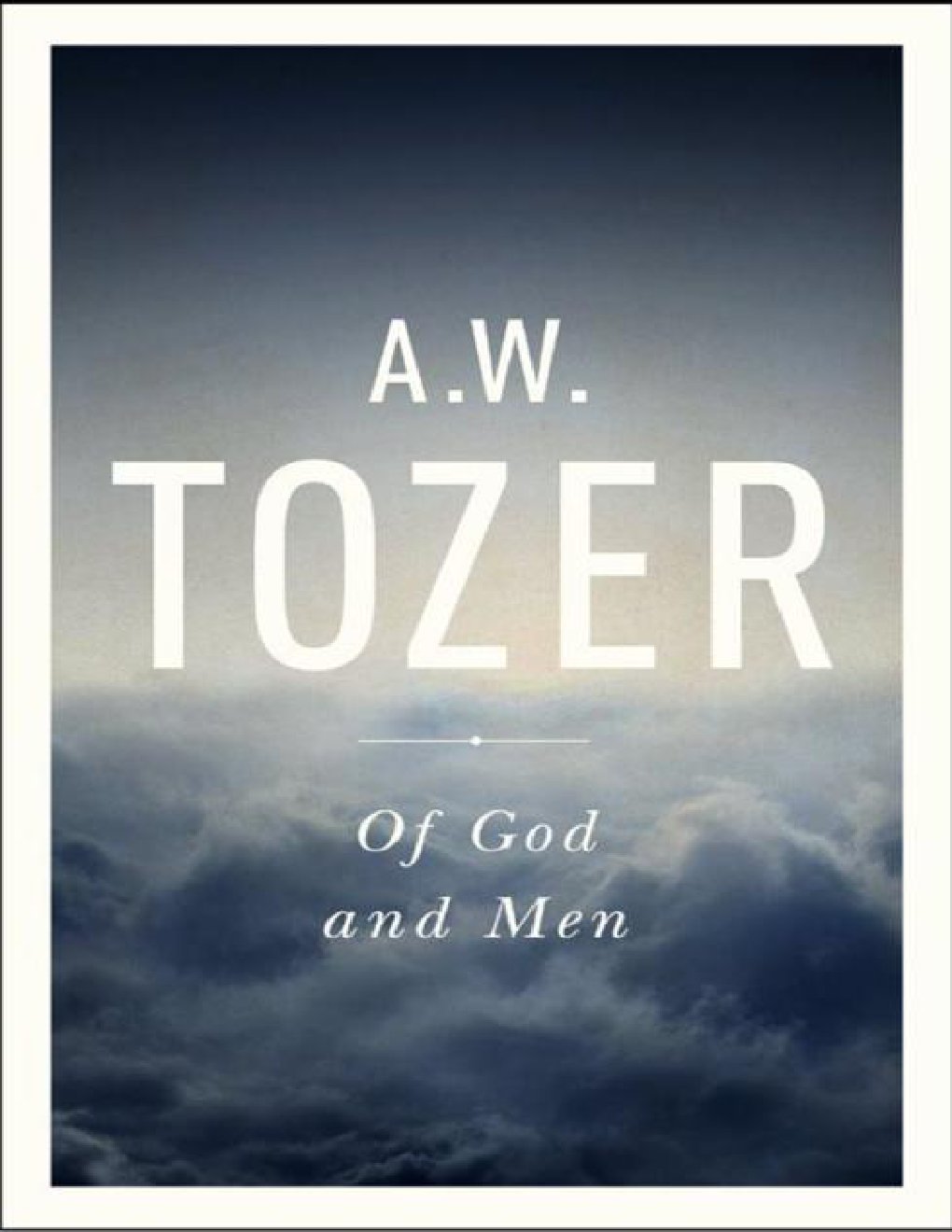 Cover of Of God and Men