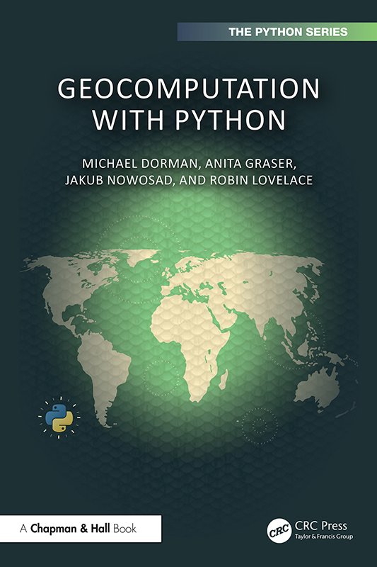 Cover of Geocomputation with Python