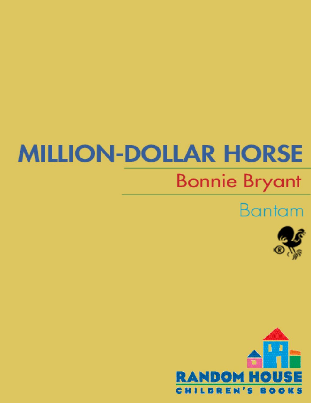 Cover of Million-Dollar Horse