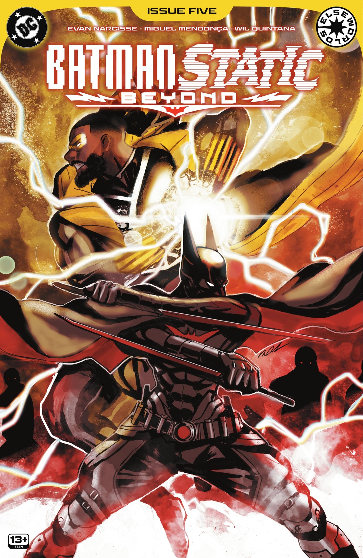 Cover of Batman/Static: Beyond #5