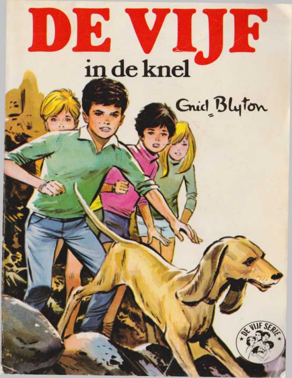 Cover of De vijf in de knel