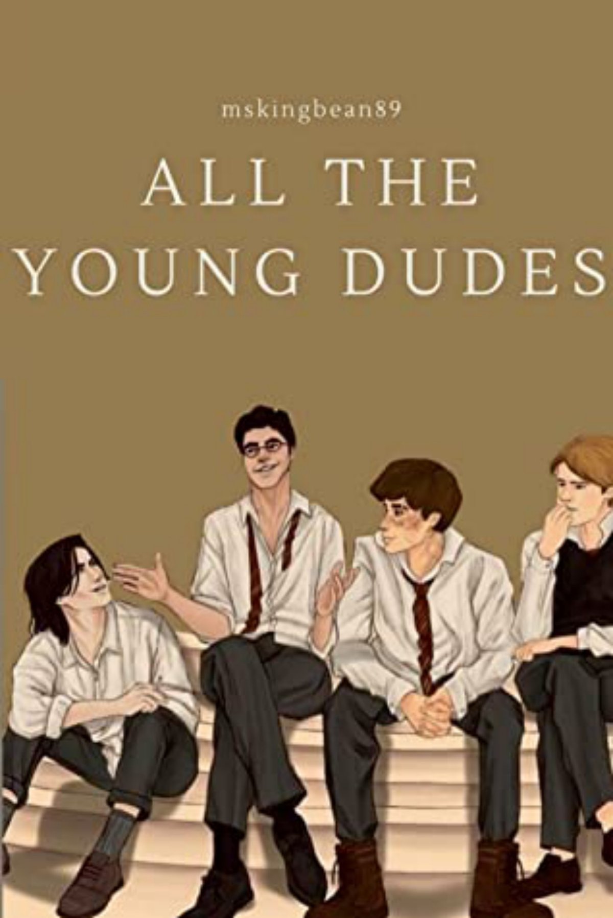 Cover of All the Young Dudes (1971)