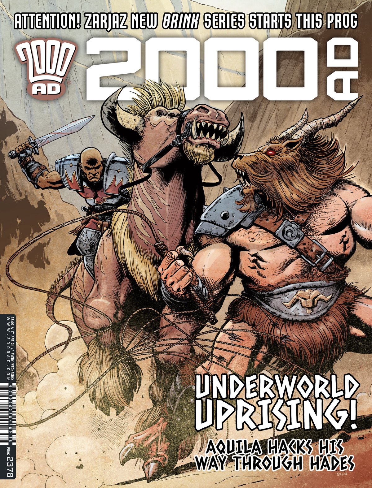 Cover of 2000AD prog 2378 (2024)