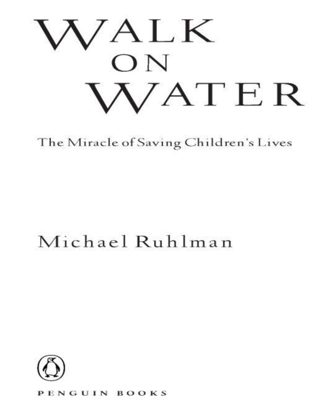 Cover of Walk on Water