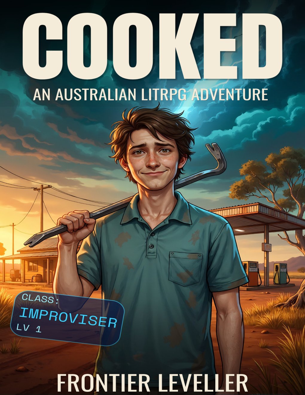 Cover of Cooked: An Australian LitRPG Adventure