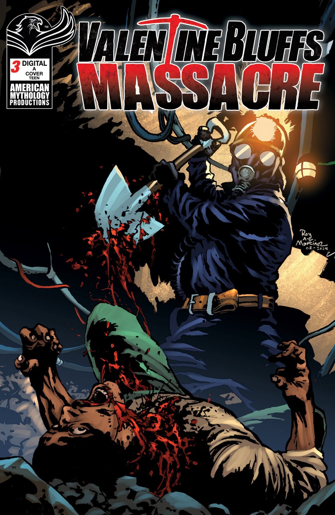 Cover of Valentine Bluffs Massacre #3