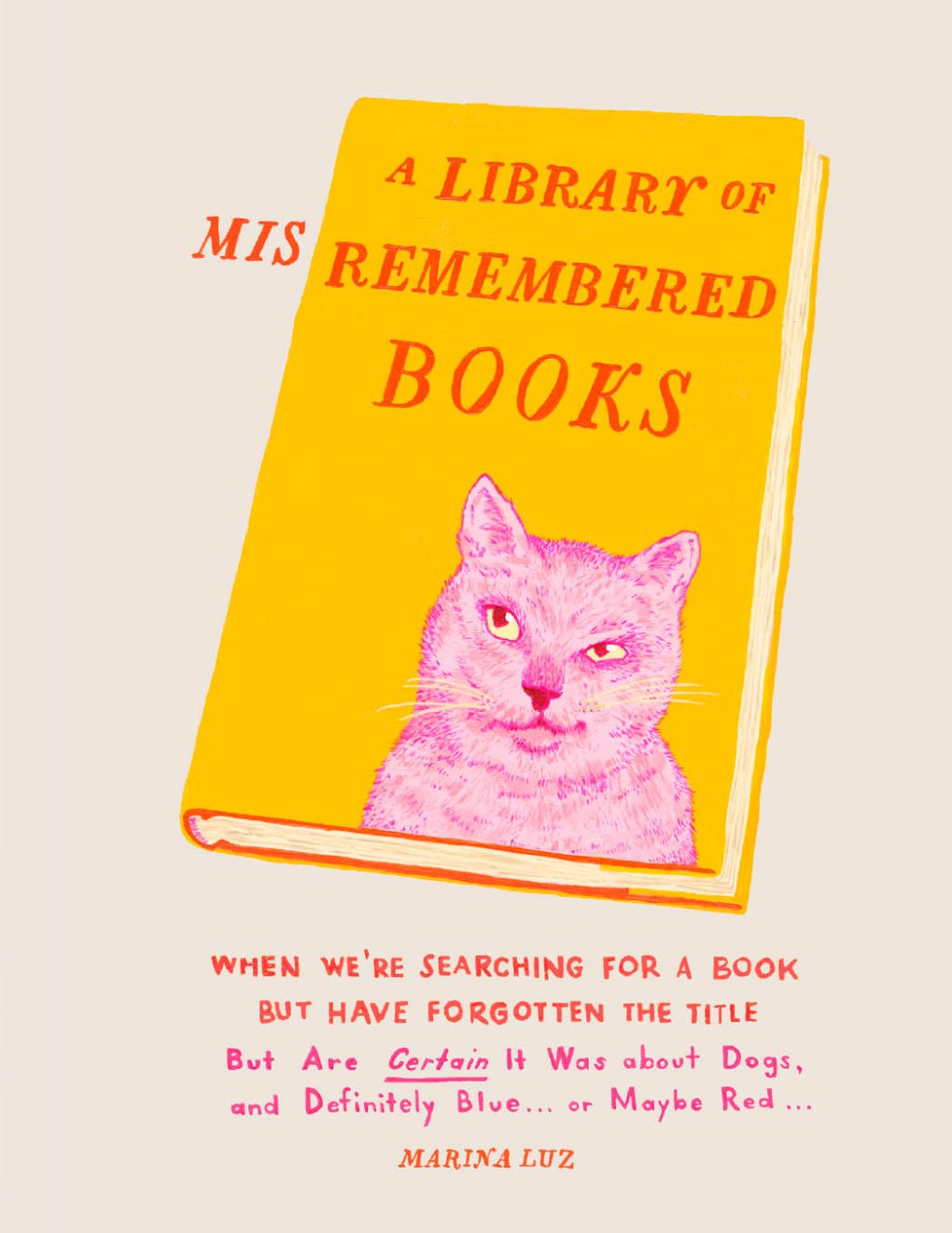 Cover of A Library of Misremembered Books