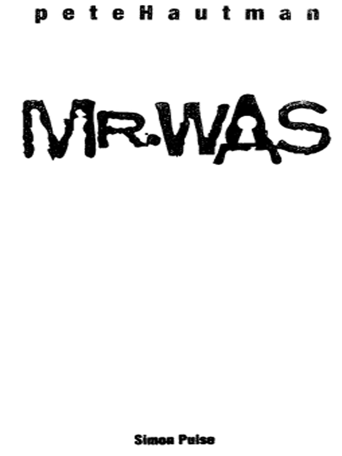 Cover of Mr. Was (1943)