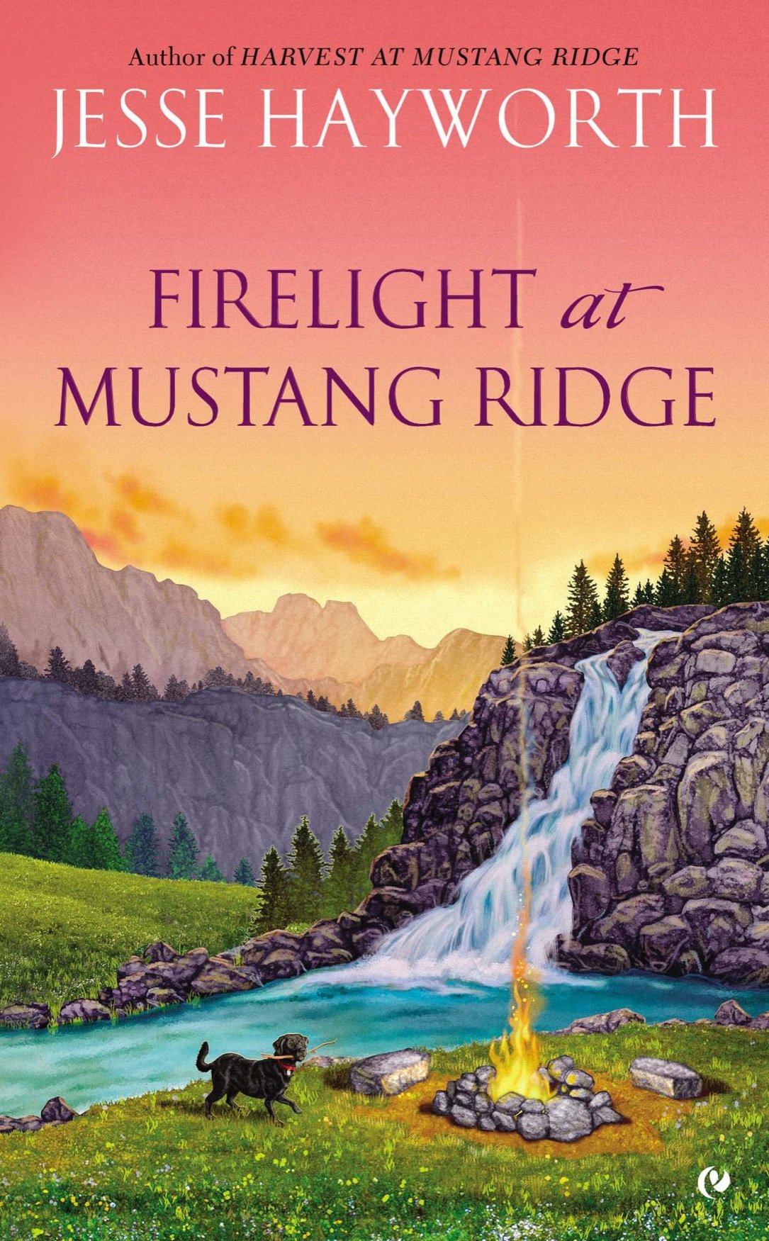 Cover of Firelight at Mustang Ridge