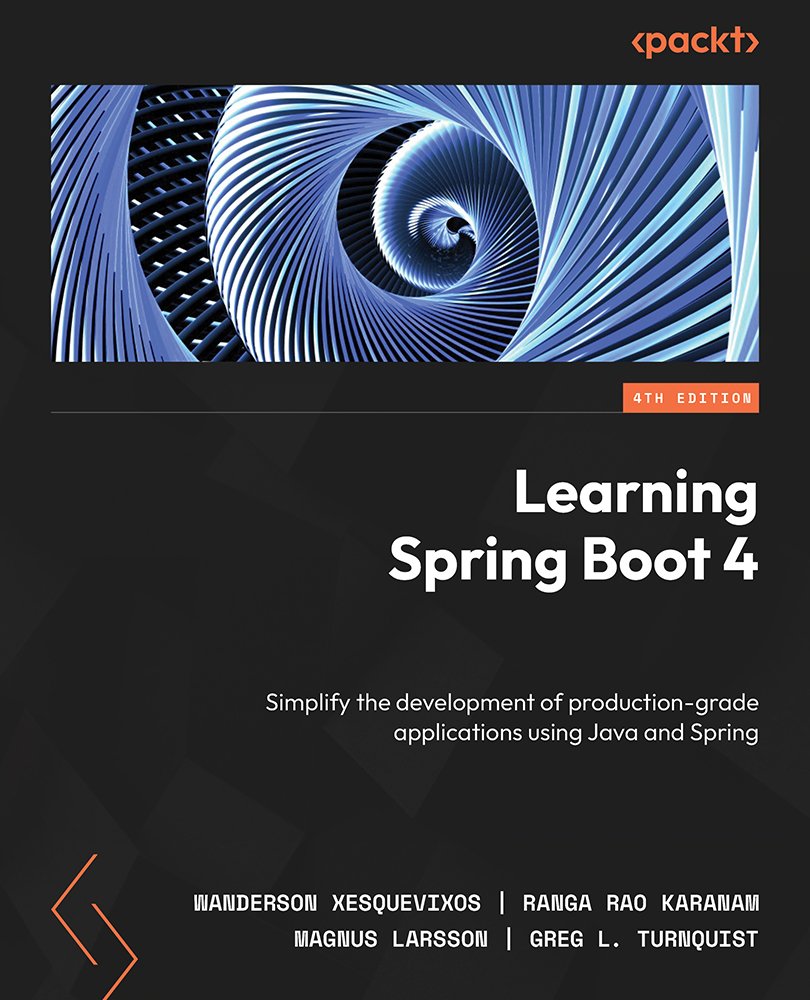 Cover of Learning Spring Boot 4.0