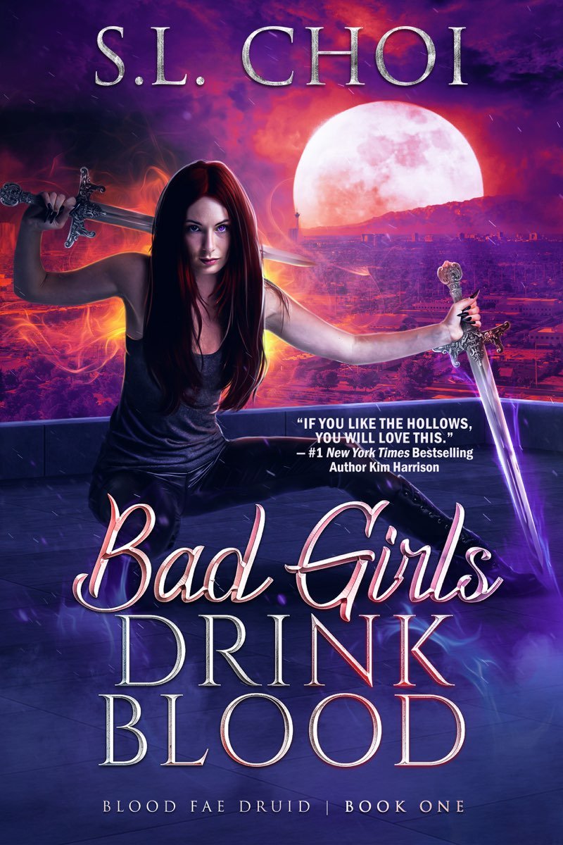 Cover of Bad Girls Drink Blood