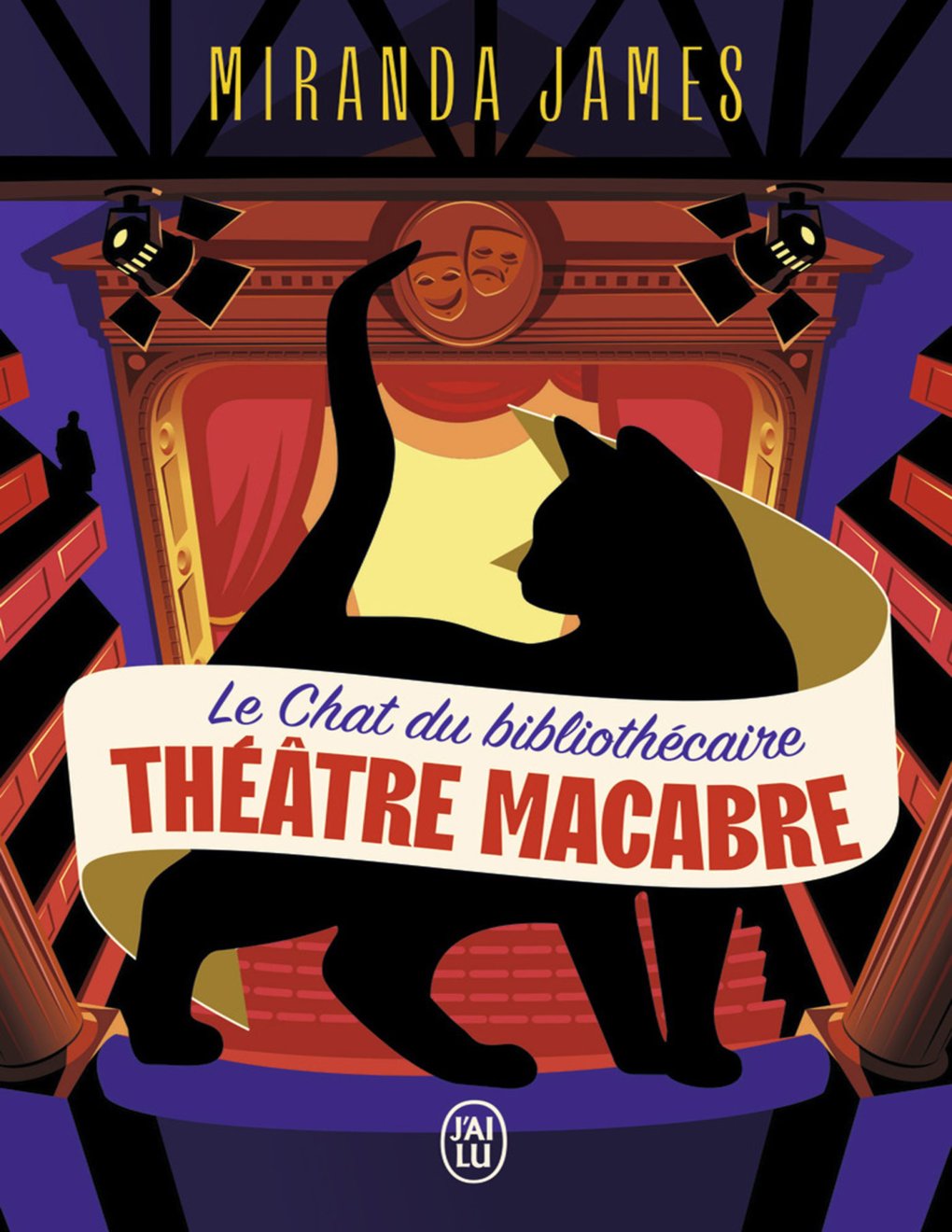 Cover of Le chat du bibliothécaire T3 : Théâtre macabre