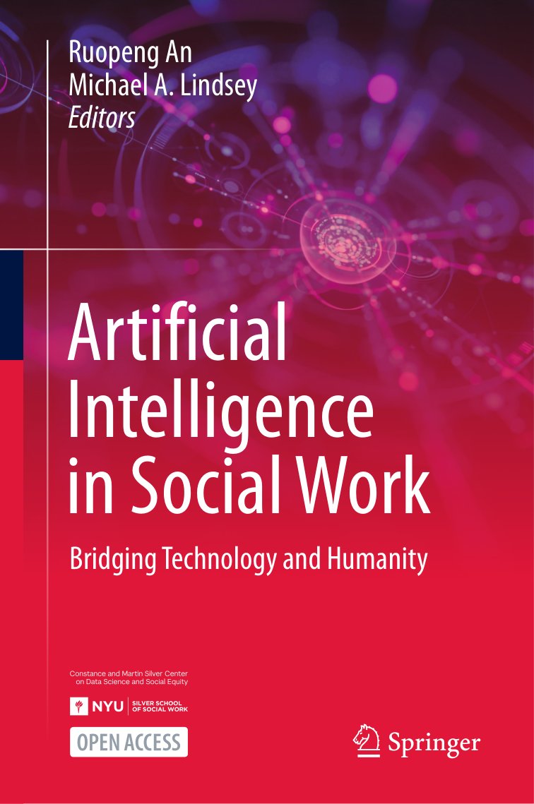Cover of Artificial Intelligence in Social Work