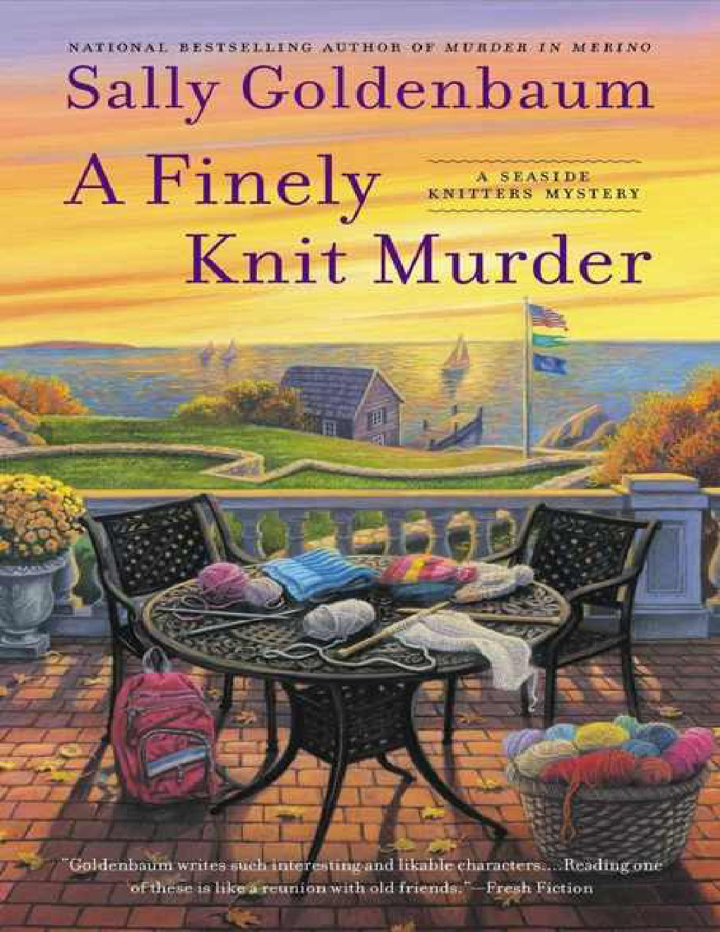 Cover of A Finely Knit Murder