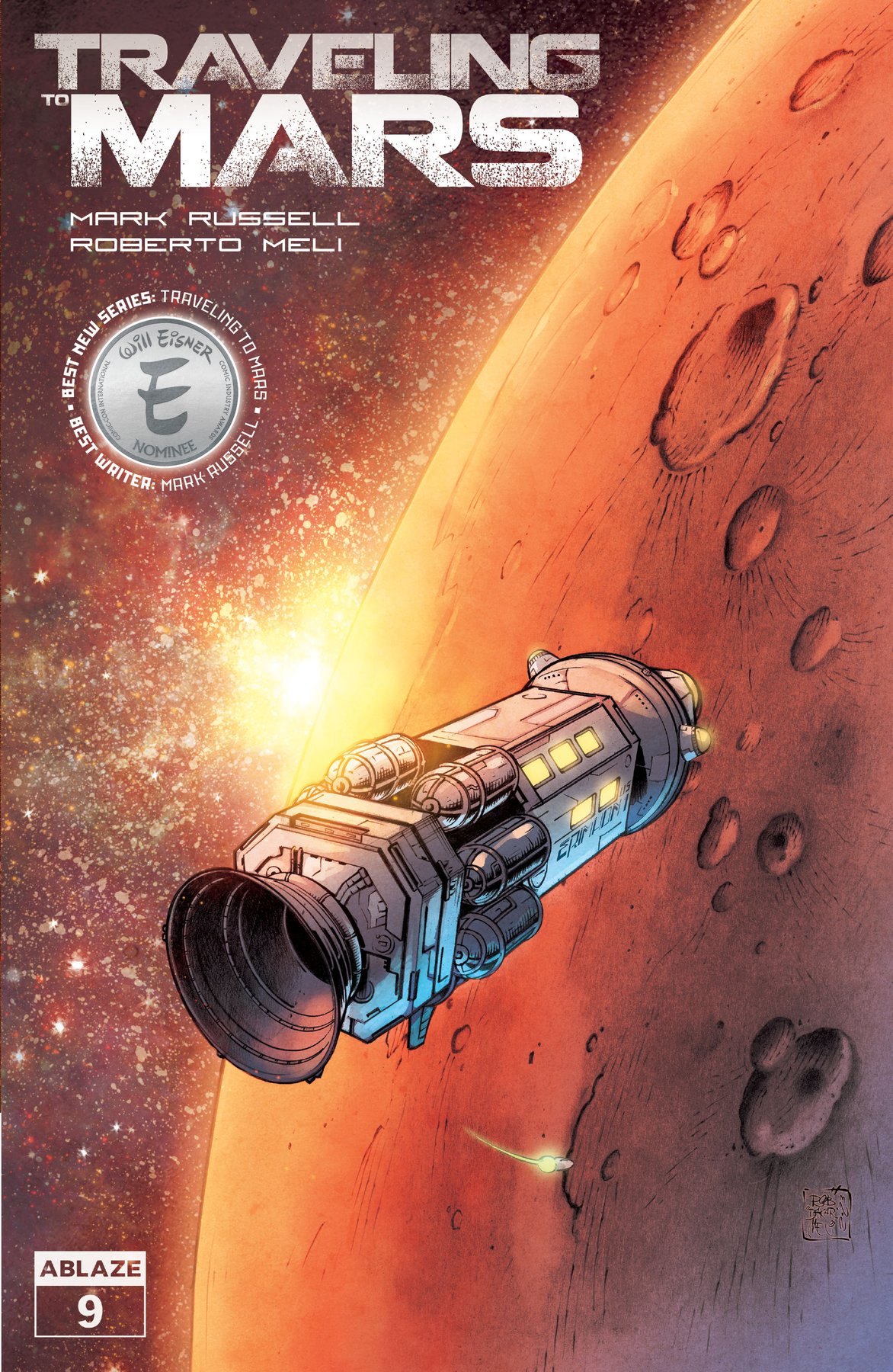 Cover of Traveling To Mars #9