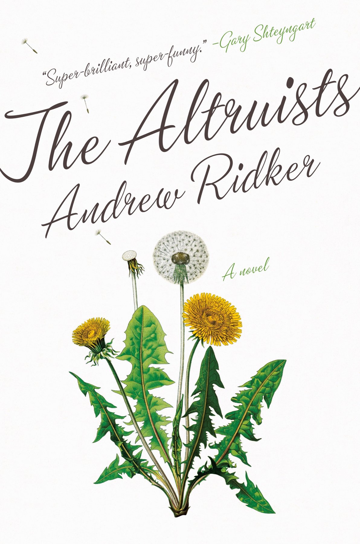 Cover of The Altruists; A Novel (1970)