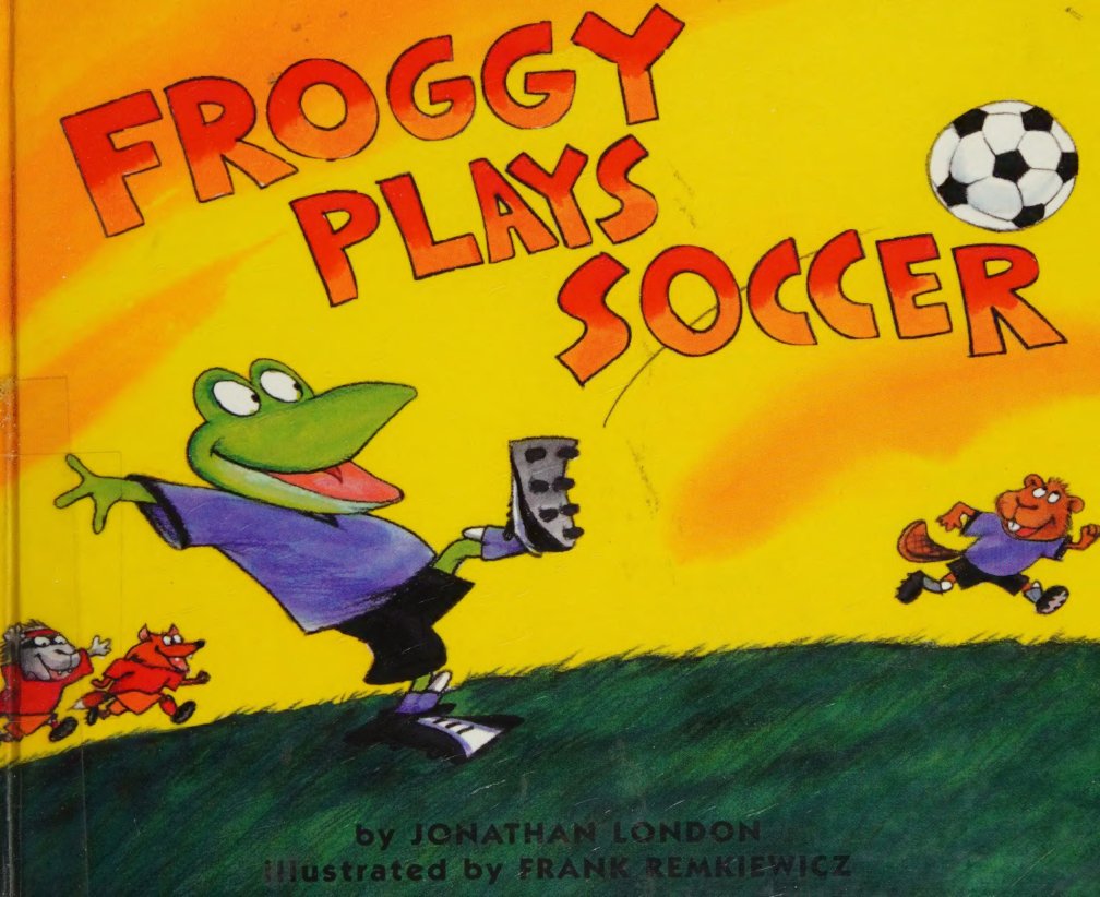 Cover of froggy plays soccer