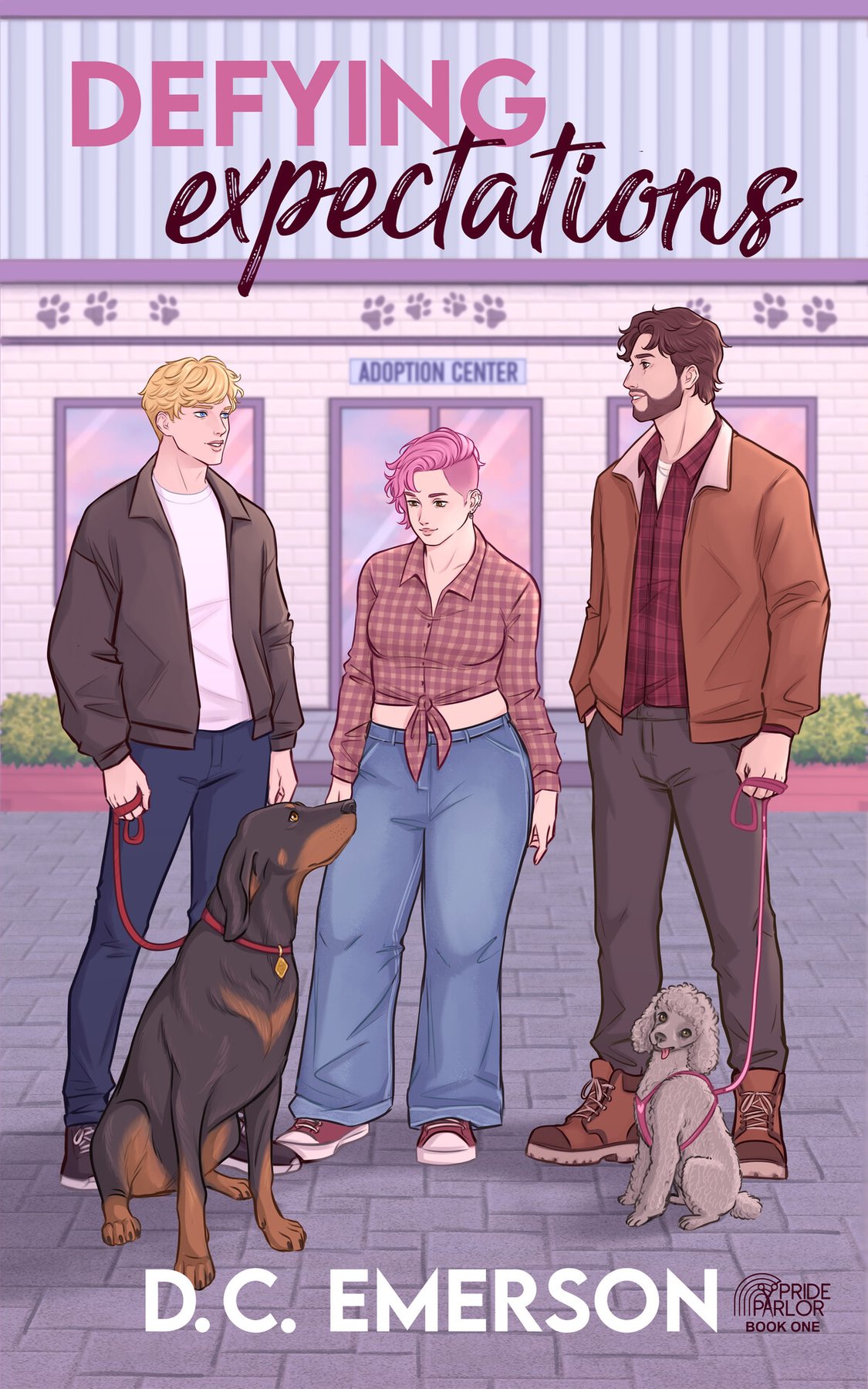 Cover of Defying Expectations (Pride Parlor Book 1)