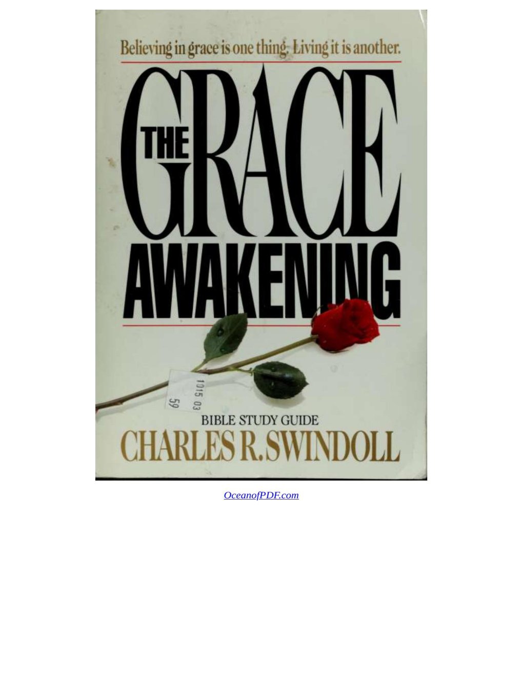 Cover of The Grace Awakening: Bible Study Guide