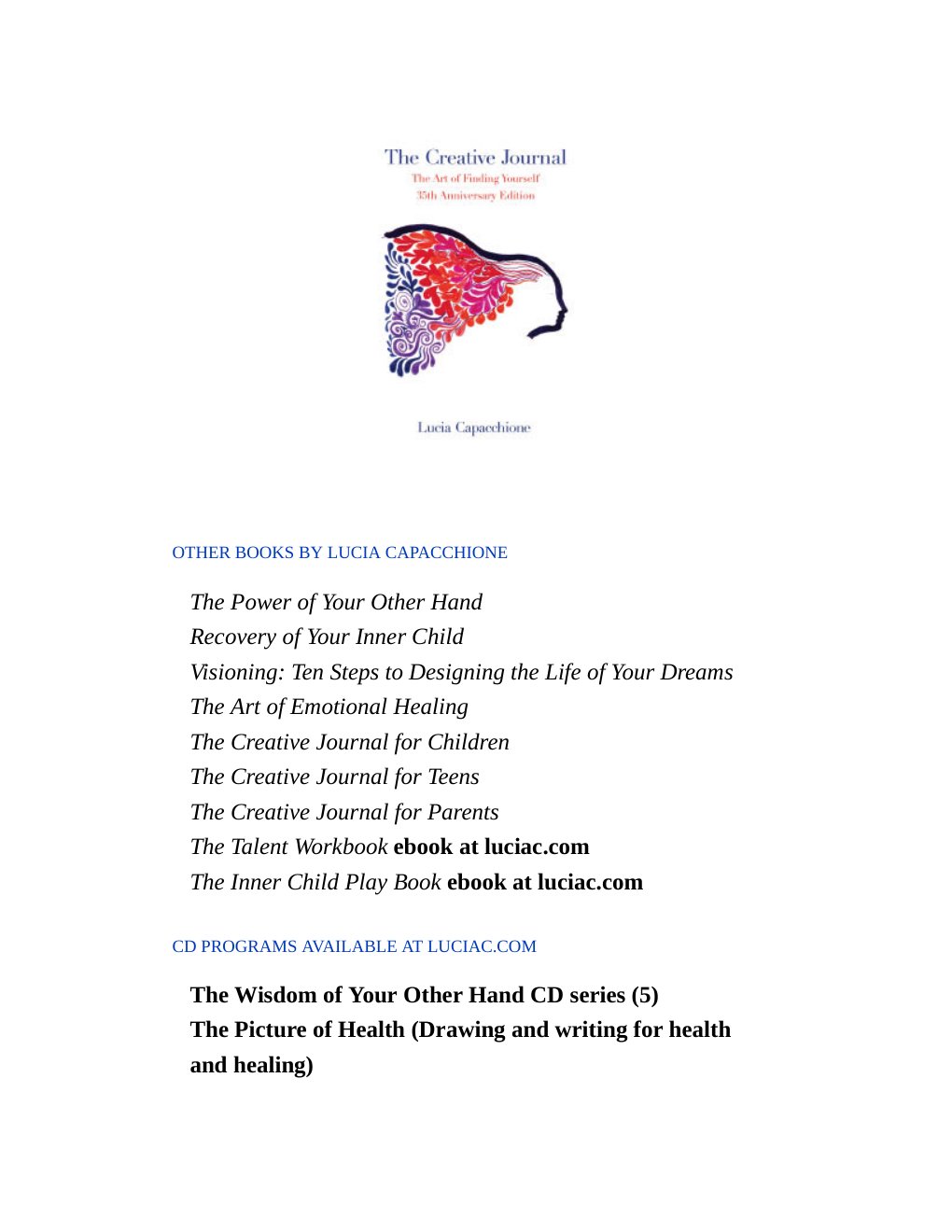 Cover of The Creative Journal