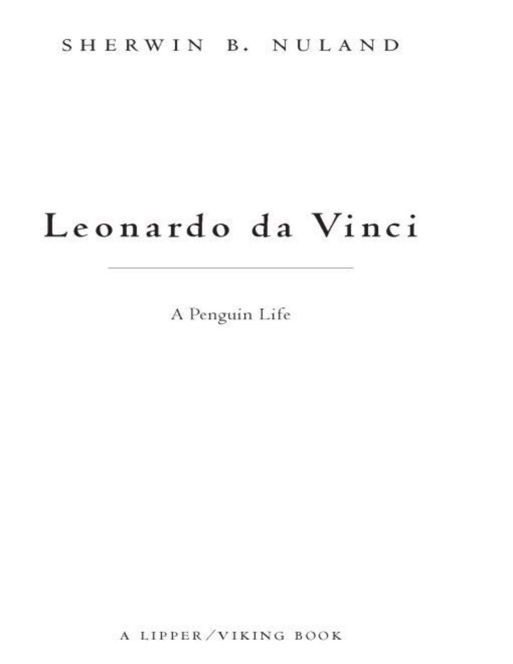 Cover of Leonardo da Vinci