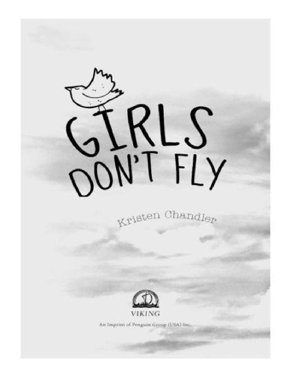 Cover of Girls Don't Fly