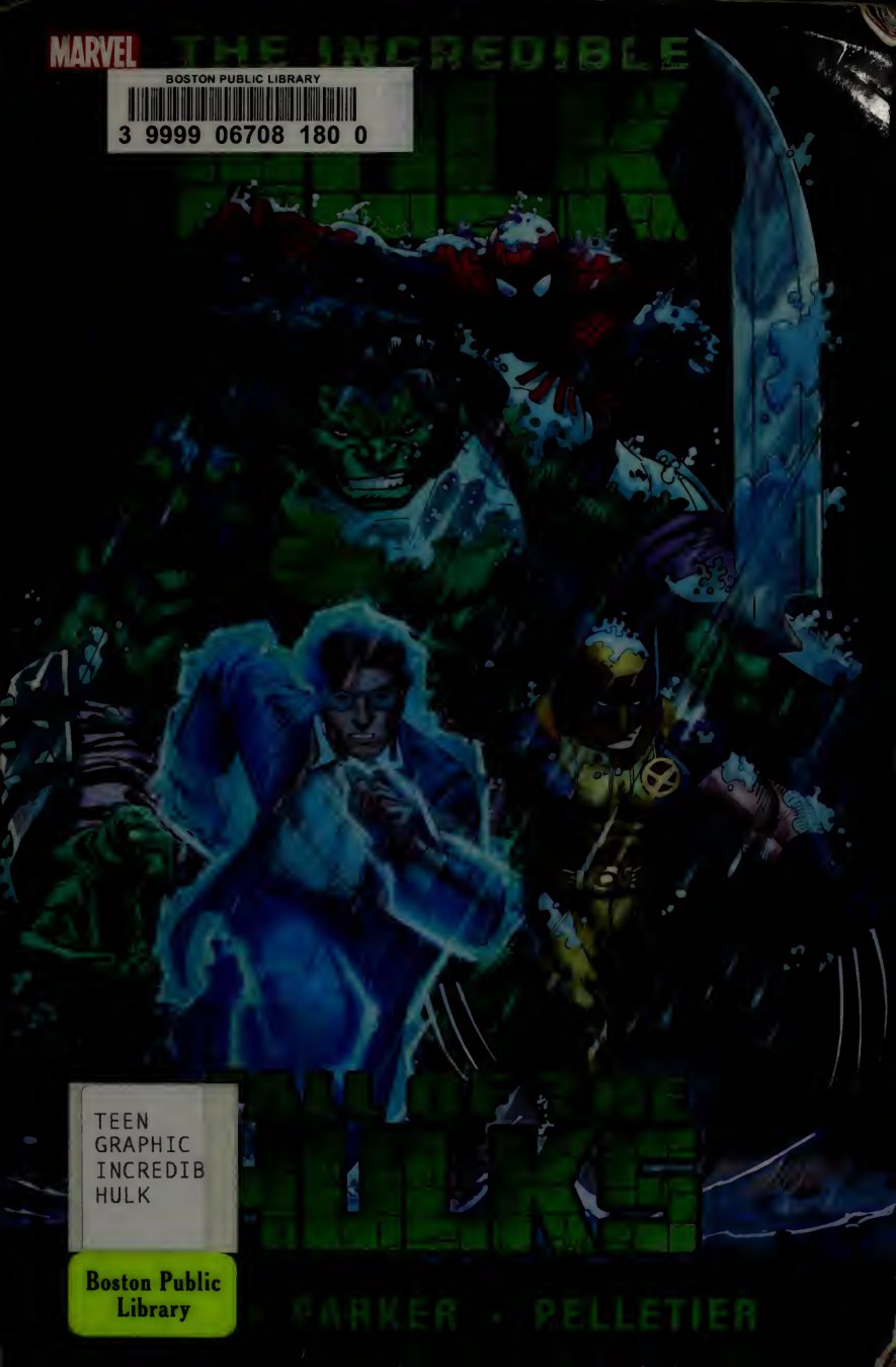 Cover of The incredible Hulk
