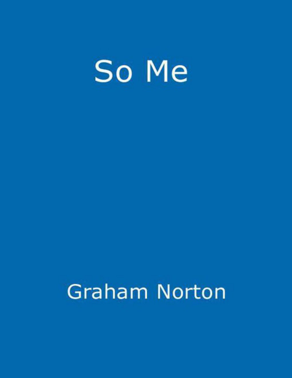 Cover of So Me