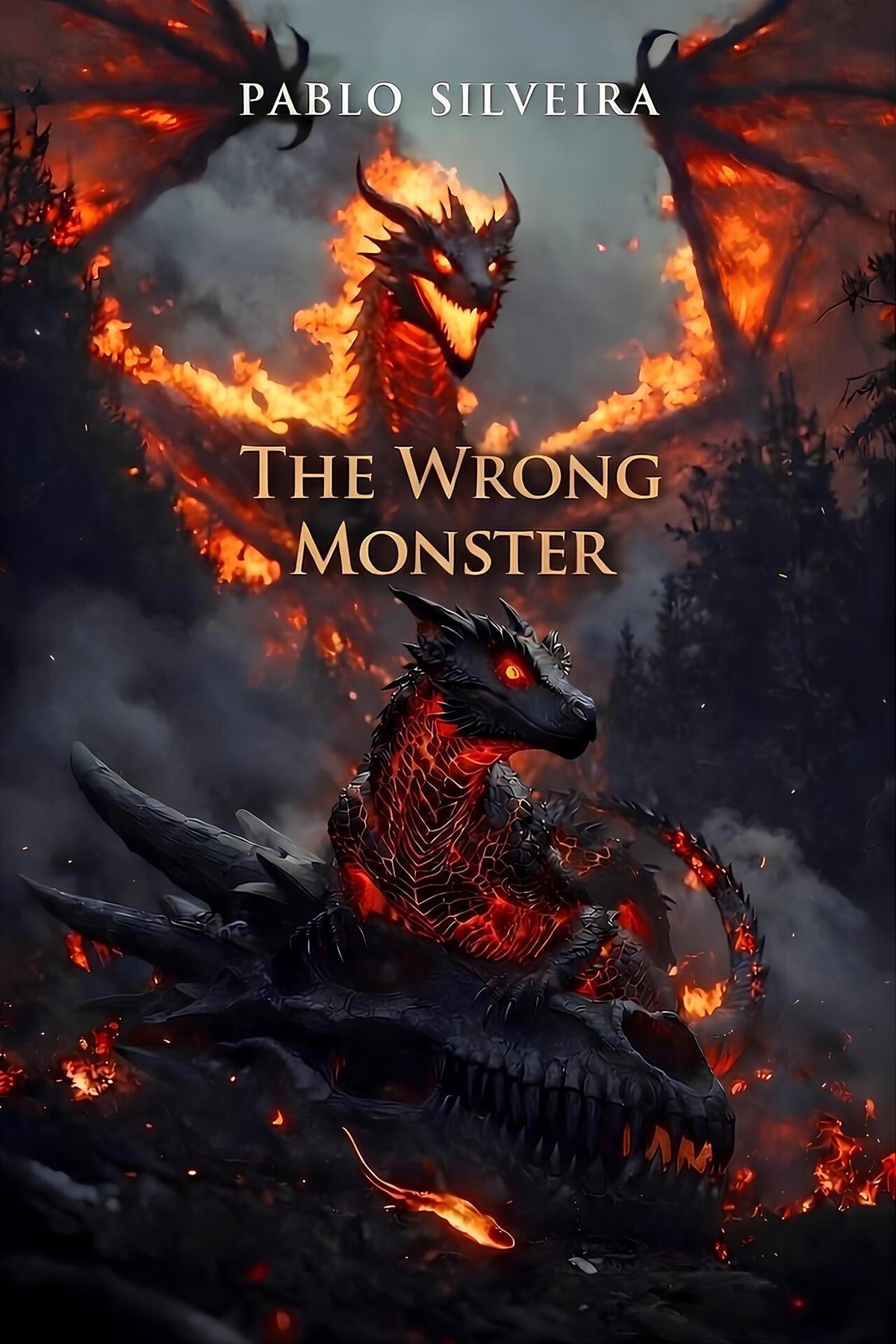 Cover of The Wrong Monster- A Dragon Evolution LitRPG (2026)