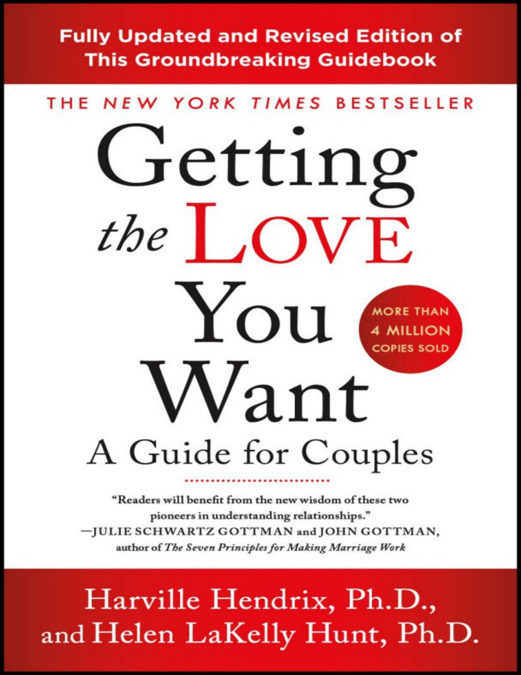 Cover of Getting the Love You Want: A Guide for Couples: Third Edition