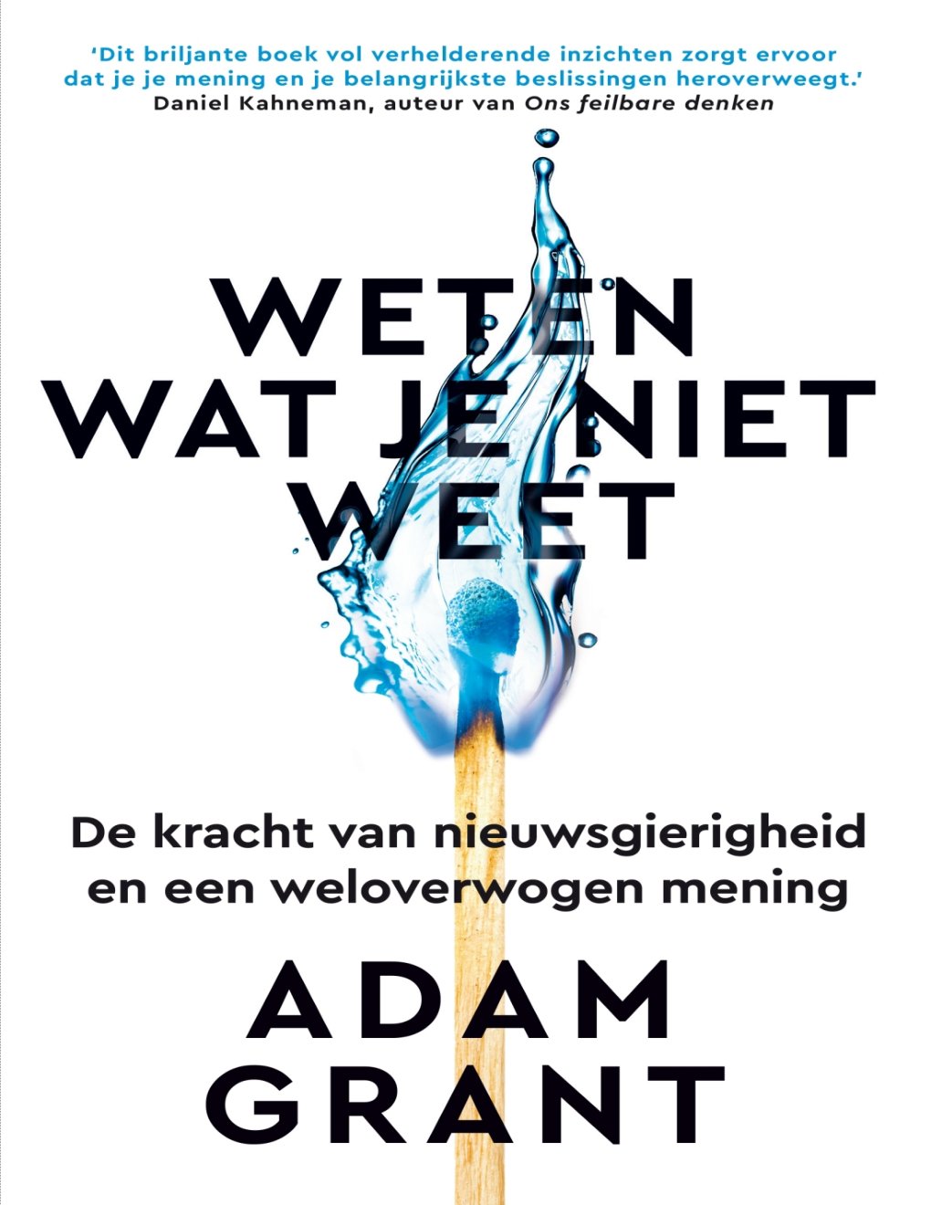 Cover of Weten Wat Je Niet Weet