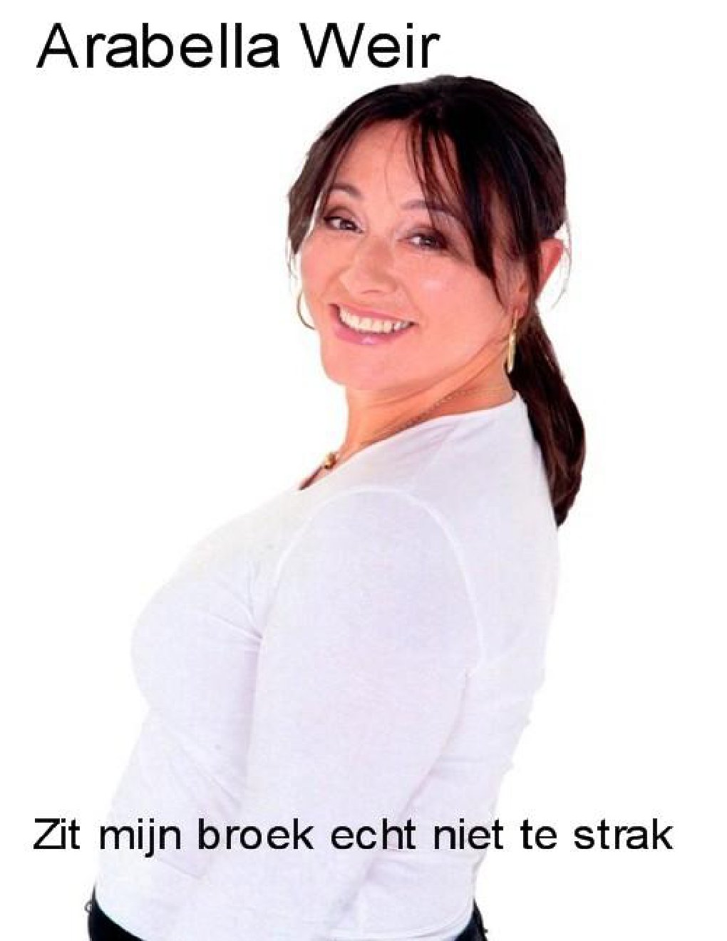 Cover of Zit Mijn Broek Echt Niet Te Strak