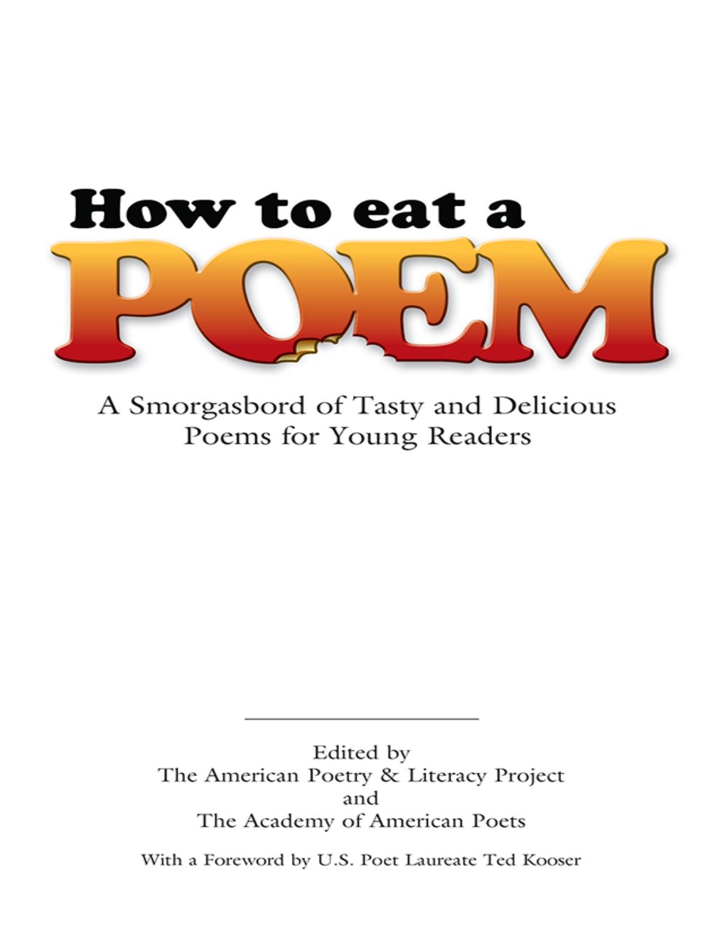 Cover of How to Eat a Poem