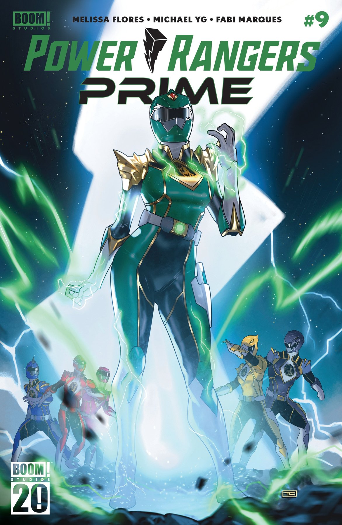 Cover of Power Rangers Prime #9