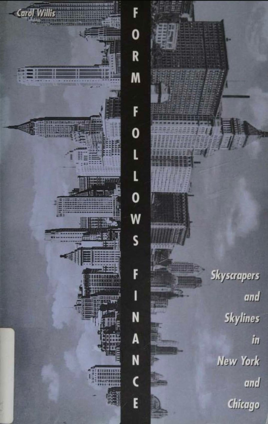 Cover of Form Follows Finance