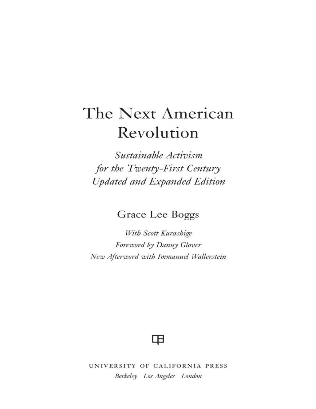 Cover of The Next American Revolution